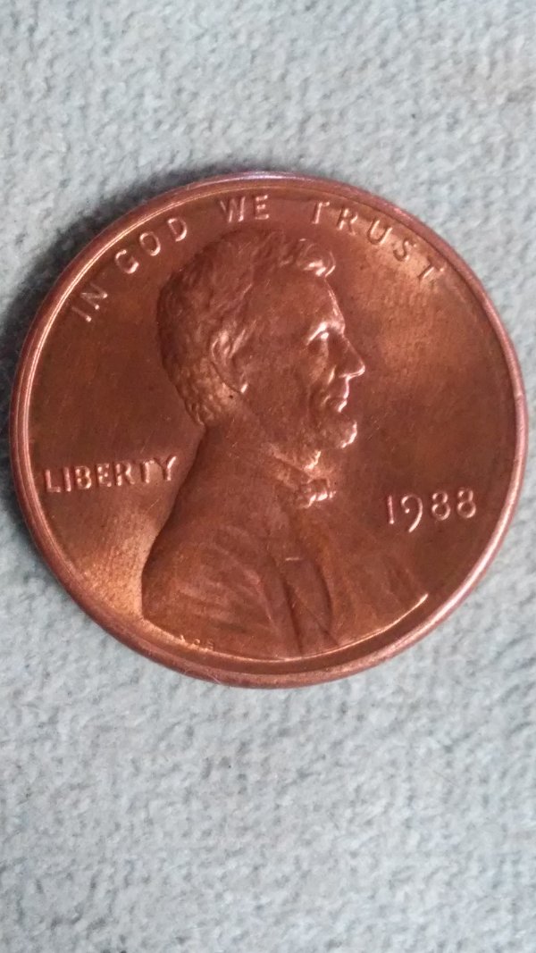 1988-Looks-Great-Another-Penny-From-My-Modern-Coin-Collection